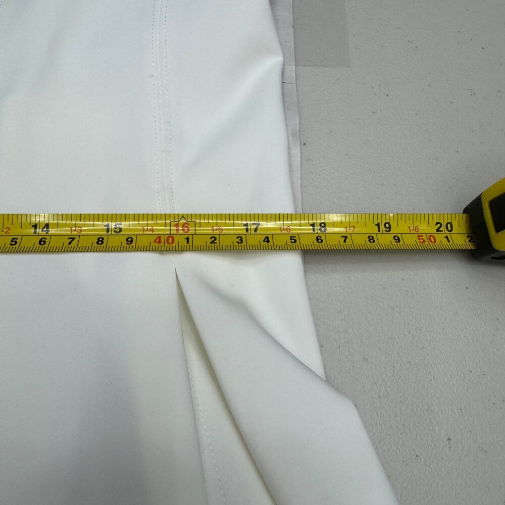 NWT Tilley Sleeveless Polo Dress Golf/Tennis Womens Large White Small Snag/Stain - Picture 10 of 13